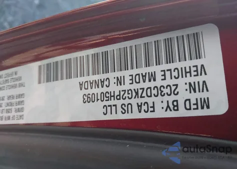 2023 Dodge Challenger Gt Awd from USA, damaged, VIN 2C3CDZKG2PH501093